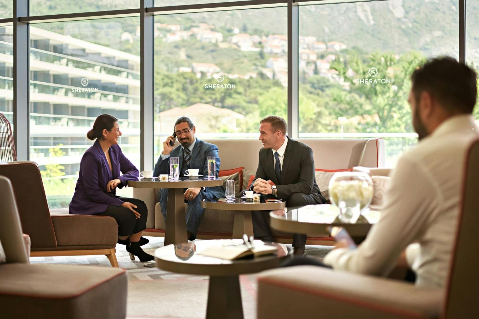 Sheraton Dubrovnik Riviera Hotel Mlini Exterior photo The Lounge at the airport